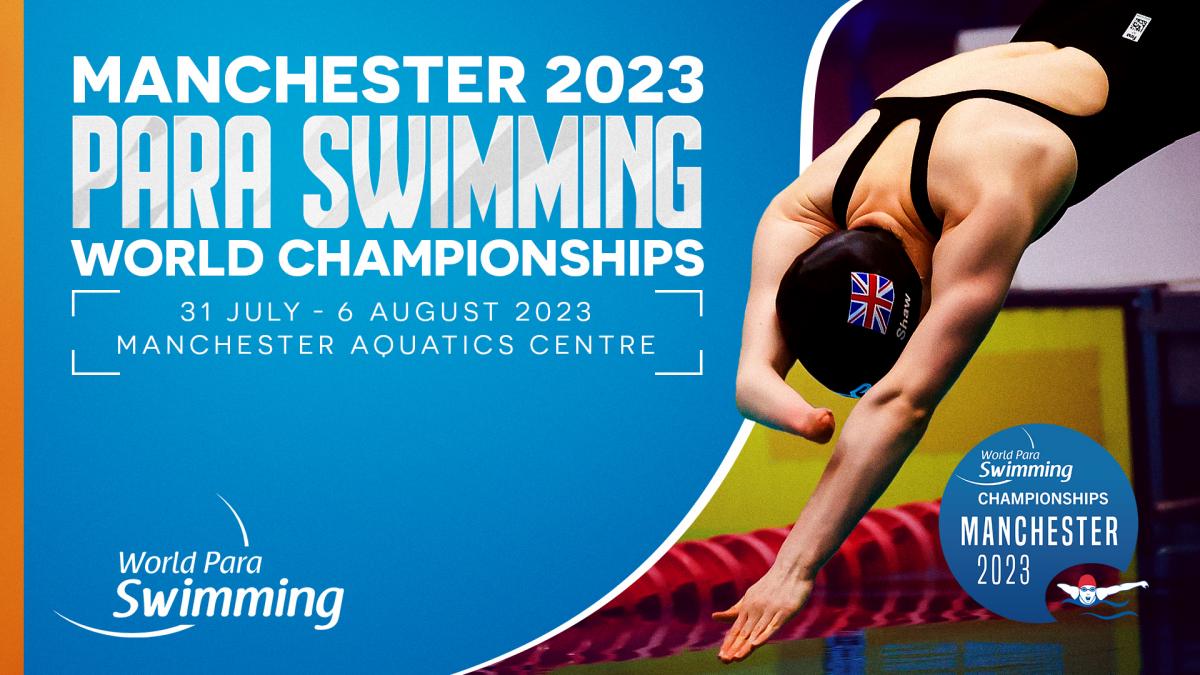 Manchester announced as host city for 2023 Para Swimming World Championships